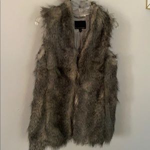 Banana Republic Fur Vest